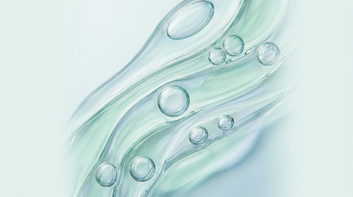 Macro visual of lipid and moisture structure