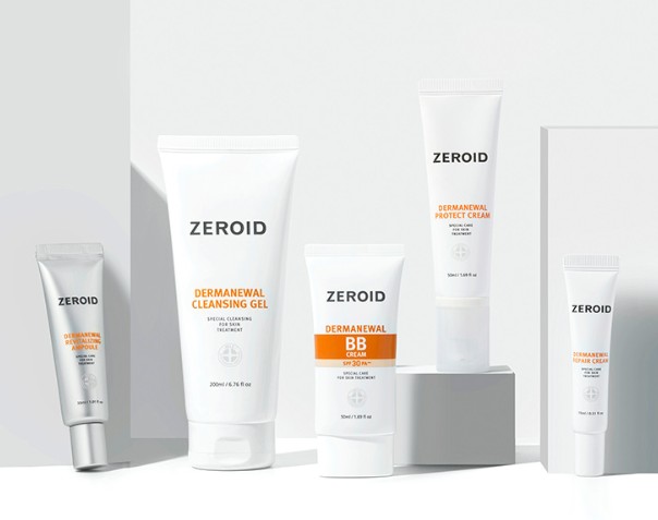 ZEROID Dermanewal Cleansing Gel